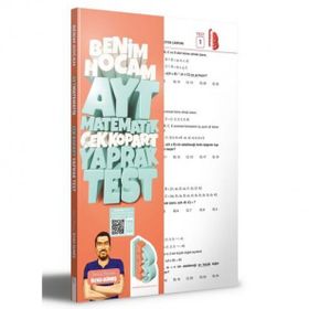 2023 AYT Matematik Çek Kopar Yaprak Test - Benim Hocam Yayınları