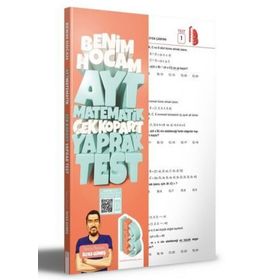 2023 AYT Matematik Çek Kopar Yaprak Test - Benim Hocam Yayınları