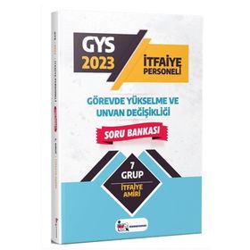 2023 Belediye İtfaiye Personeli İtfaiye Amiri 2. Grup GYS Soru Bankası - Data Yayınları