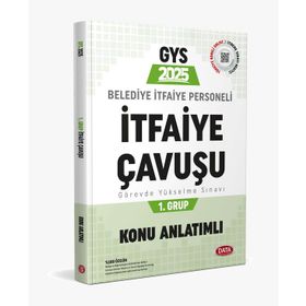 2023 Belediye İtfaiye Personeli İtfaiye Çavuşu 1. Grup GYS Konu Anlatımlı - Data Yayınları
