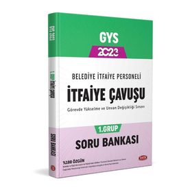 2023 Belediye İtfaiye Personeli İtfaiye Çavuşu 1. Grup GYS Soru Bankası - Data Yayınları