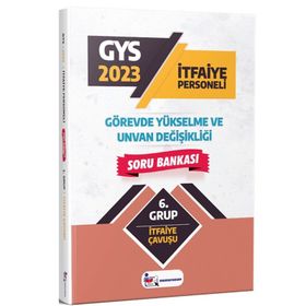 2023 Belediye İtfaiye Personeli İtfaiye Çavuşu 1. Grup GYS Soru Bankası - Data Yayınları