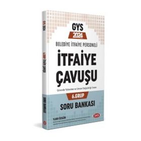2023 Belediye İtfaiye Personeli İtfaiye Çavuşu 1. Grup GYS Soru Bankası - Data Yayınları