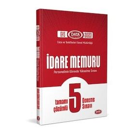 2023 Ceza ve Tevkifevleri İdare Memuru GYS Tamamı Çözümlü 5 Deneme Sınavı - Data Yayınları