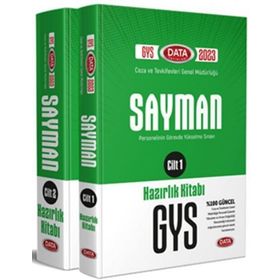 2023 Ceza ve Tevkifevleri Sayman Gys Hazırlık Kitabı - Data Yayınları