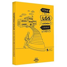 2023 Come To LGS 1. Dönem 3 Deneme Sınavı Defter Hediyeli Yeni Müfredat Yayınları