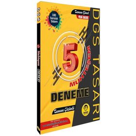 2023 DGS 5 Muhteşem Çözümlü Deneme