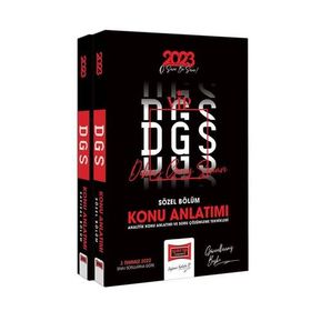 2023 DGS Konu Anlatımı 2 Cilt Sayısal ve Sözel Bölüm Yargı Yayınları