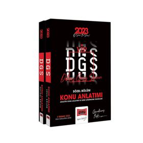 2023 DGS Konu Anlatımı 2 Cilt Sayısal ve Sözel Bölüm Yargı Yayınları