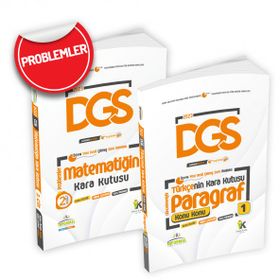 2023 Dgs Paragraf ve Problemler Kara Kutu Konu Özetli Dijital Çözümlü Ösym Çıkmış Soru Bankası 2li Set