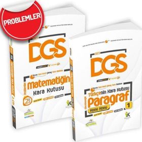 2023 Dgs Paragraf ve Problemler Kara Kutu Konu Özetli Dijital Çözümlü Ösym Çıkmış Soru Bankası 2li Set
