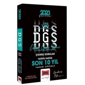 2023 DGS Son 10 Yıl Tamamı Çözümlü Fasikül Çıkmış Sınav Soruları Yargı Yayınları