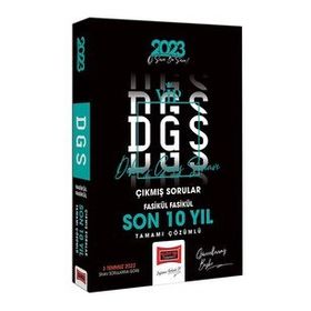 2023 DGS Son 10 Yıl Tamamı Çözümlü Fasikül Çıkmış Sınav Soruları Yargı Yayınları