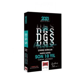 2023 DGS Son 10 Yıl Tamamı Çözümlü Fasikül Çıkmış Sınav Soruları Yargı Yayınları
