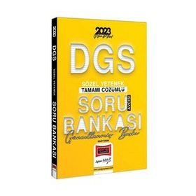 2023 DGS Soru Avcısı Tamamı Çözümlü Sözel Yetenek Soru Bankası - Yargı Yayınları