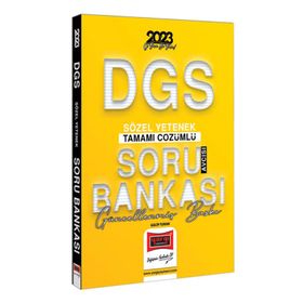 2023 DGS Soru Avcısı Tamamı Çözümlü Sözel Yetenek Soru Bankası - Yargı Yayınları