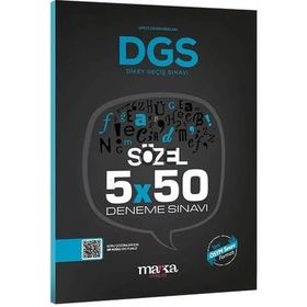 2023 DGS Sözel 5x50 Deneme - Marka Yayınları