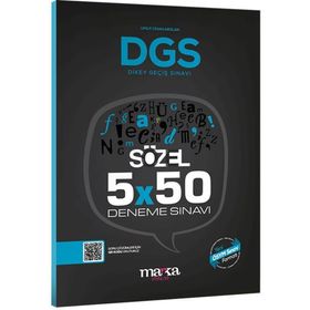 2023 DGS Sözel 5x50 Deneme - Marka Yayınları