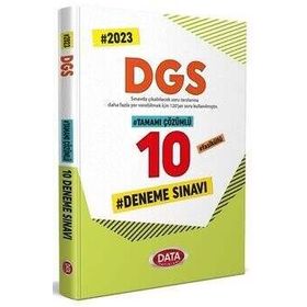 2023 DGS Tamamı Çözümlü 10 Deneme Sınavı - Data Yayınları