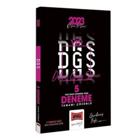 2023 DGS Tamamı Çözümlü 5 Deneme Yargı Yayınları