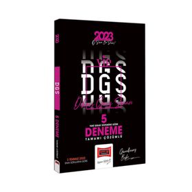 2023 DGS Tamamı Çözümlü 5 Deneme Yargı Yayınları