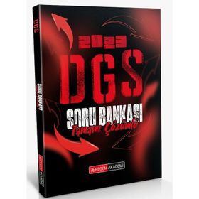 2023 Dgs Tamamı Çözümlü Soru Bankası Pegem Akademi