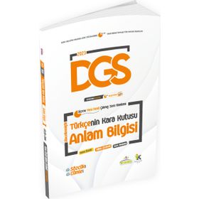 2023 DGS Türkçenin Kara Kutusu Anlam Bilgisi Sözcük-Cümle Dijital Çözümlü Konu Özetli Soru Bankası - İnformal Yayınları