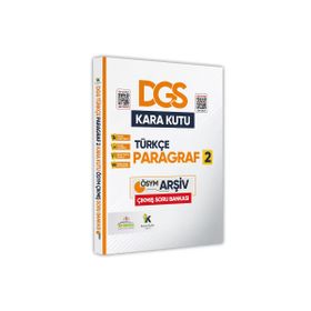 2023 Dgs Türkçenin Kara Kutusu Karma Paragraf 2 Konu Özetli Dijital Çözümlü Çıkmış Soru Havuzu Bankası