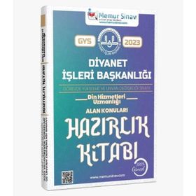 2023 Diyanet İşleri Başkanlığı Din Hizmetleri Uzmanlığı GYS Alan Konuları Hazırlık Kitabı - Memur Sınav