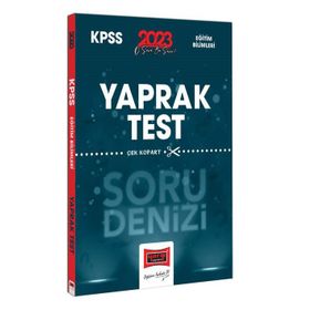 2023 Eğitim Bilimleri Çek Kopart Yaprak Test