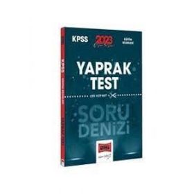 2023 Eğitim Bilimleri Çek Kopart Yaprak Test