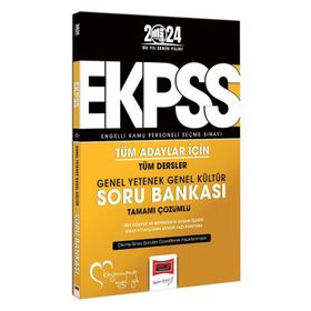 2023 Ekpss Tüm Adaylar İçin Genel Yetenek Genel Kültür Tüm Dersler Tamamı Çözümlü Soru Bankası - Yargı Yayınları