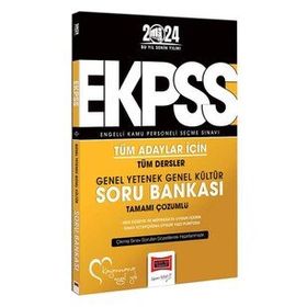 2023 Ekpss Tüm Adaylar İçin Genel Yetenek Genel Kültür Tüm Dersler Tamamı Çözümlü Soru Bankası - Yargı Yayınları