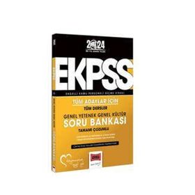 2023 Ekpss Tüm Adaylar İçin Genel Yetenek Genel Kültür Tüm Dersler Tamamı Çözümlü Soru Bankası - Yargı Yayınları