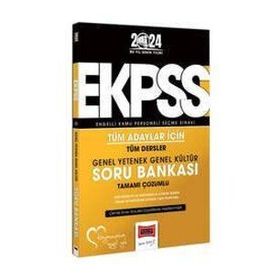 2023 Ekpss Tüm Adaylar İçin Genel Yetenek Genel Kültür Tüm Dersler Tamamı Çözümlü Soru Bankası - Yargı Yayınları