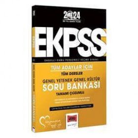 2023 Ekpss Tüm Adaylar İçin Genel Yetenek Genel Kültür Tüm Dersler Tamamı Çözümlü Soru Bankası - Yargı Yayınları