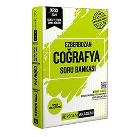 2023 Ezberbozan KPSS Genel Yetenek Genel Kültür Coğrafya Soru Bankası