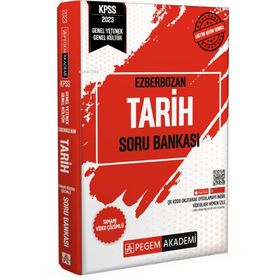 2023 Ezberbozan KPSS Genel Yetenek Genel Kültür Tarih Soru Bankası