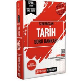 2023 Ezberbozan KPSS Genel Yetenek Genel Kültür Tarih Soru Bankası