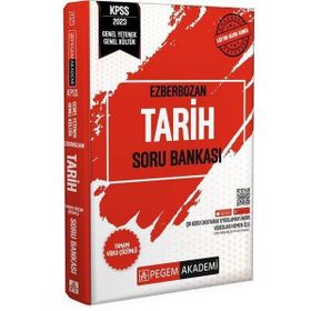 2023 Ezberbozan KPSS Genel Yetenek Genel Kültür Tarih Soru Bankası