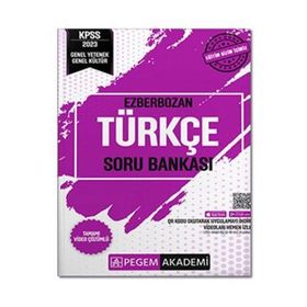 2023 Ezberbozan KPSS Genel Yetenek Genel Kültür Türkçe Soru Bankası