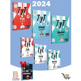 2023 Fizik Kimya Biyoloji Soru Bankası ve Çıkmış Sorular Seti TYT Deneme Hediyeli Birey Yayınları