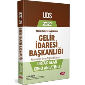 2023 Gelir İdaresi Başkanlığı UDS Ortak Alan Konu Anlatımlı - Data Yayınları