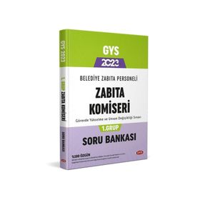 2023 GYS Belediye Zabıta Personeli Zabıta Komiseri 1. Grup Soru Bankası - Data Yayınları