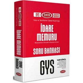 2023 Gys Ceza ve Tevkifevleri Genel Müdürlüğü İdare Memuru Soru Bankası - Data Yayınları