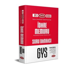2023 Gys Ceza ve Tevkifevleri Genel Müdürlüğü İdare Memuru Soru Bankası - Data Yayınları