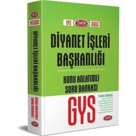 2023 GYS Diyanet İşleri Başkanlığı Konu Anlatımlı Soru Bankası Data Yayınları