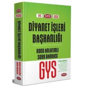 2023 GYS Diyanet İşleri Başkanlığı Konu Anlatımlı Soru Bankası Data Yayınları