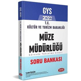2023 GYS Kültür ve Turizm Bakanlığı Müze Müdürlüğü Soru Bankası - Data Yayınları