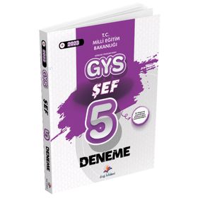 2023 GYS Milli Eğitim Bakanlığı Meb Şef 5 Deneme